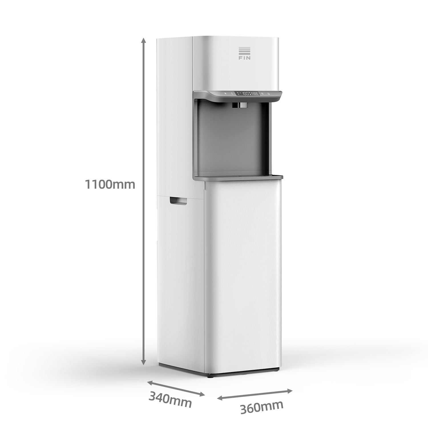 FIN Flow Touch-Enabled Water Dispenser | Sleek Design for Modern Spaces