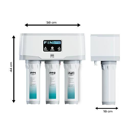 FIN UTC ( Under Sink Nanofiltration & Ultrafiltration Water Purifier )
